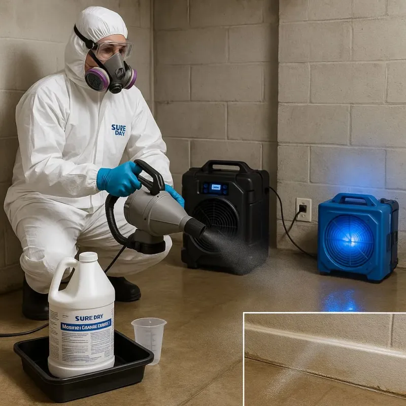 Sanitization and Odor Removal process in Olivet, SD